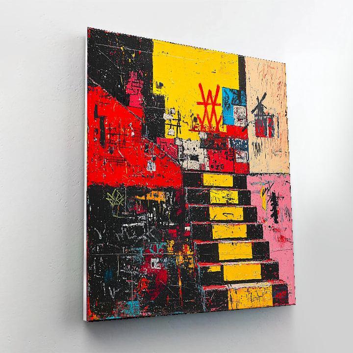 Jean-Michel Basquiat Inspired Rhythms Of Resistance  Numbered Painting Kits