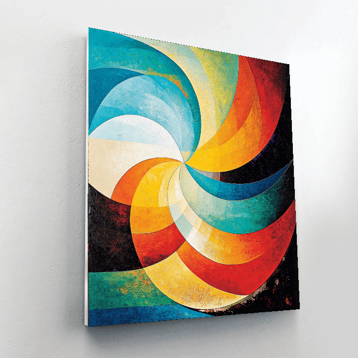 Wassily Kandinsky Inspired Classic Elements  Paint By Numbers Kits