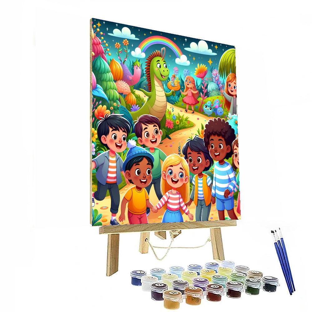 Wonderland Of Dreams Painting Number Kit