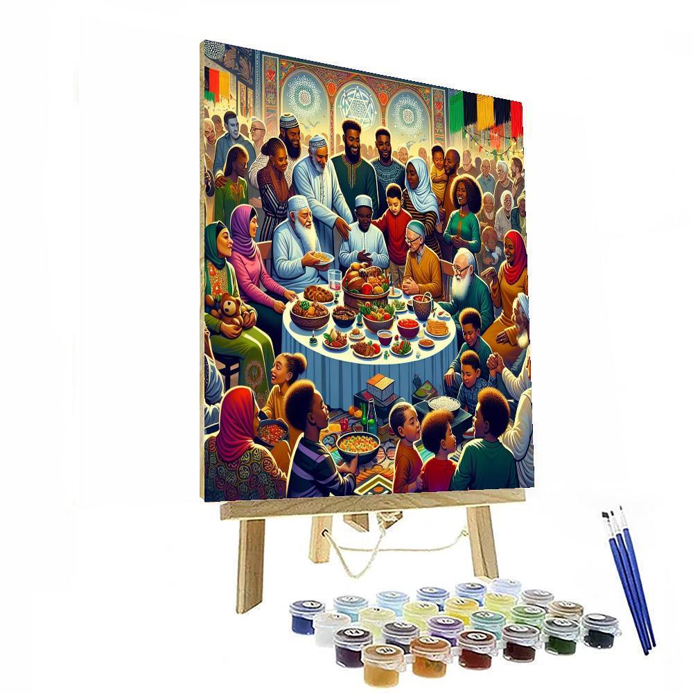 Kwanzaa - Usa Paint By Numbers Kits