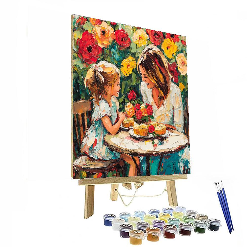 Mother’s Day Tea Party Numbered Painting Kits