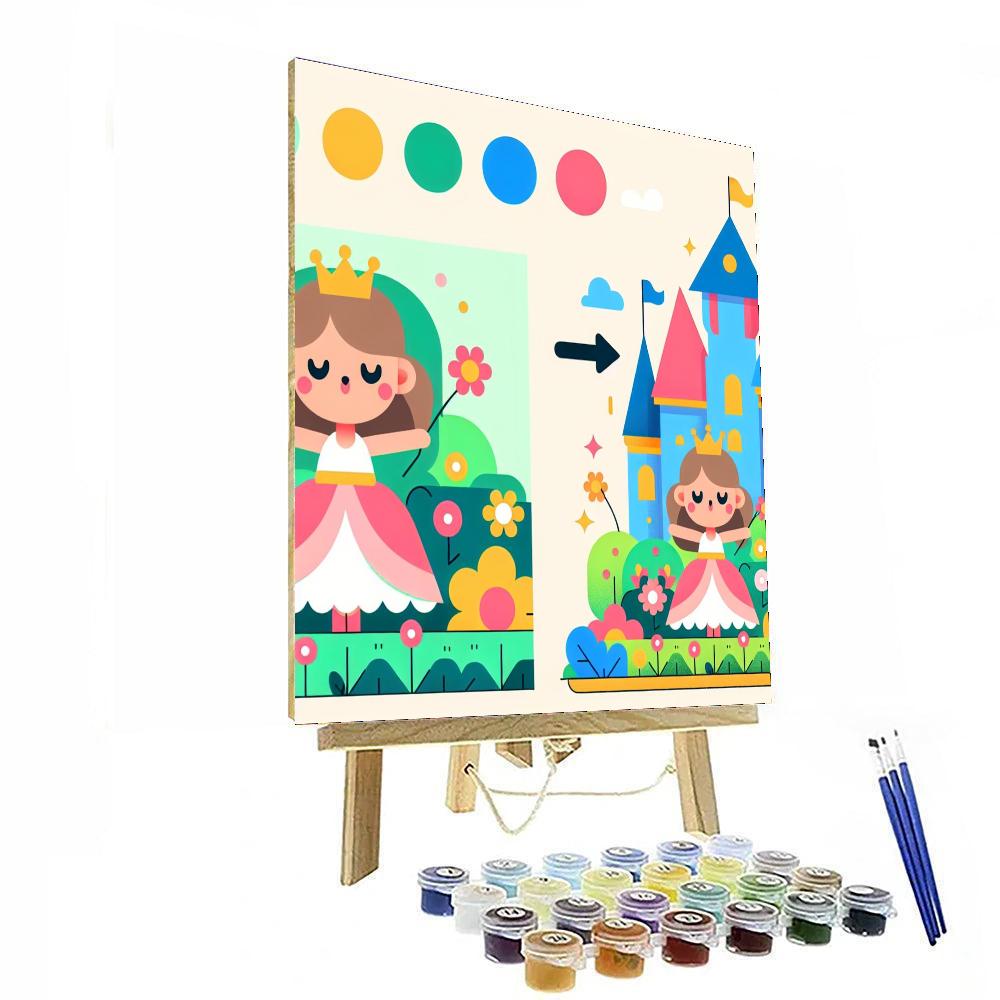 Princess Palace Numbered Painting Kits