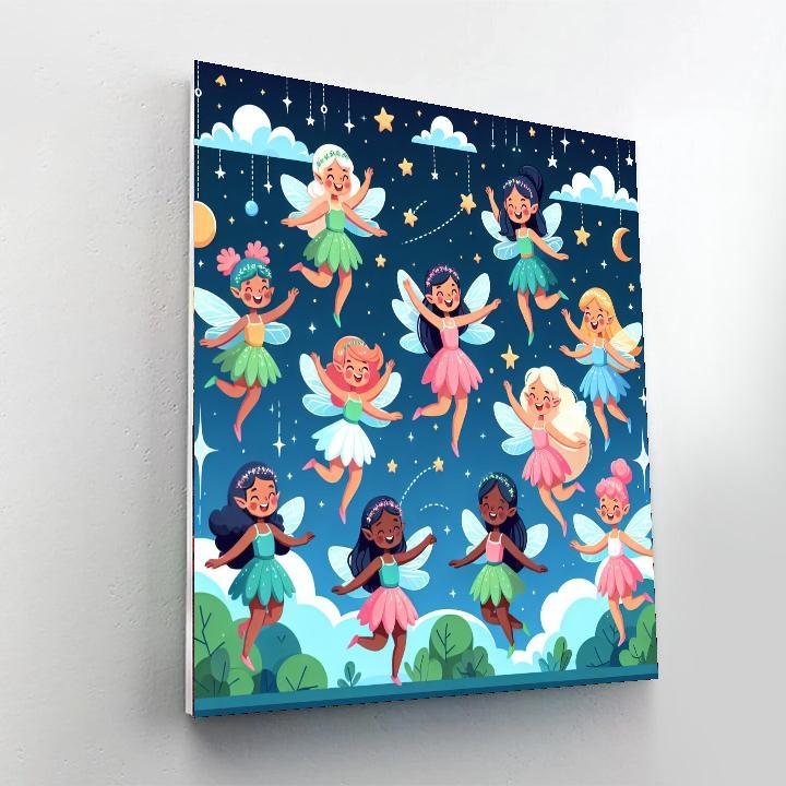 Dreamland Fairy Gathering Painting By Numbers Kit