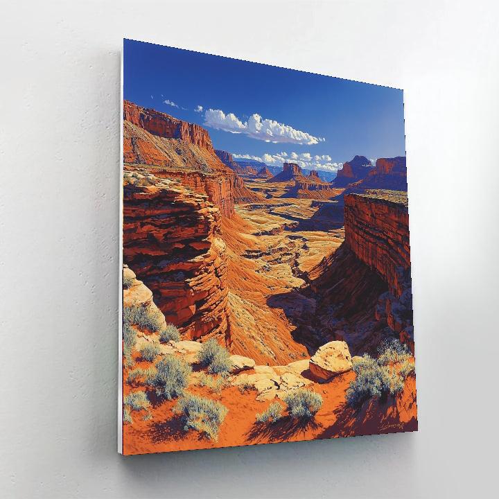 Capitol Reef National Park - Utah, Usa DIY Paint By Numbers