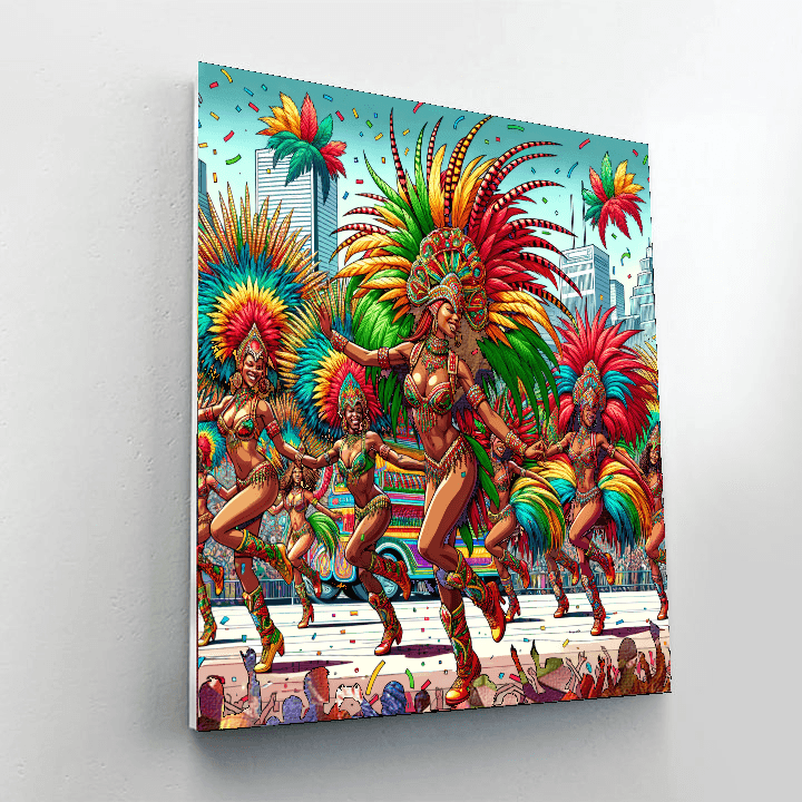 Toronto Caribbean Carnival - Toronto DIY Paint By Numbers