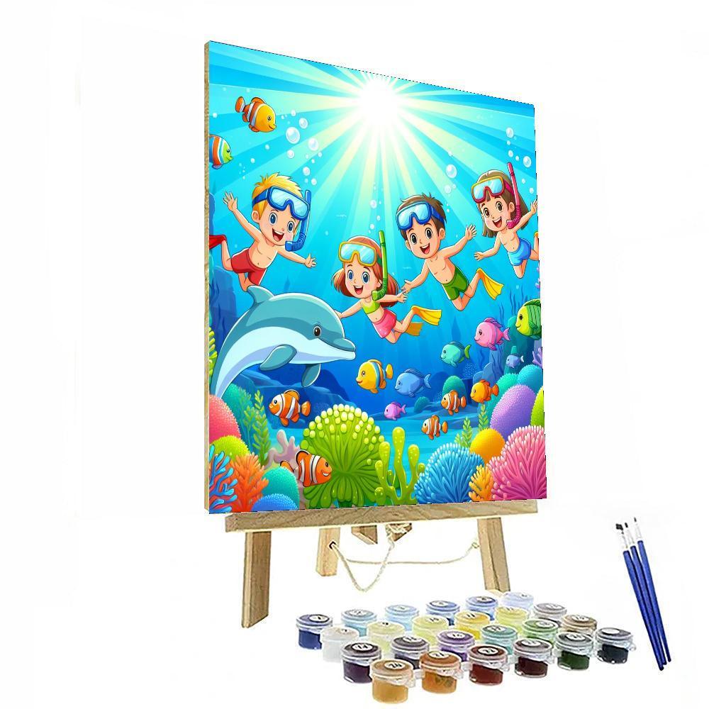 Lively Sea Adventure Paint By Numbers