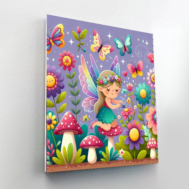 Fairy Garden Quest Painting Number Kit