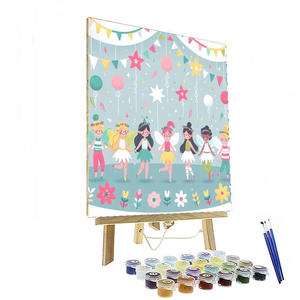 Fantasy Fairy Celebration Painting Number Kit