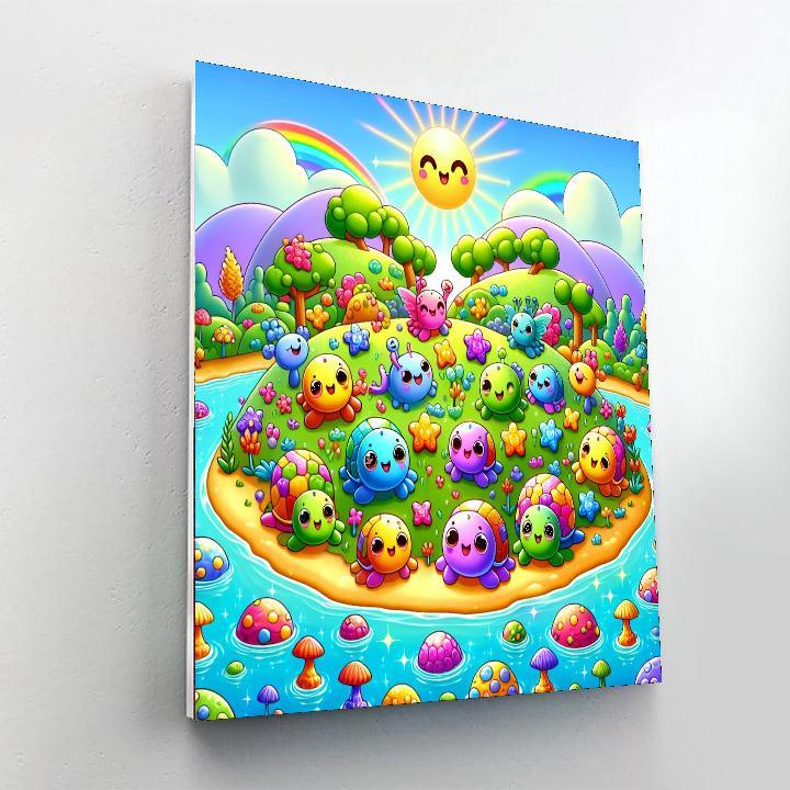 Magical Fantasy Island Paint By Numbers Kits