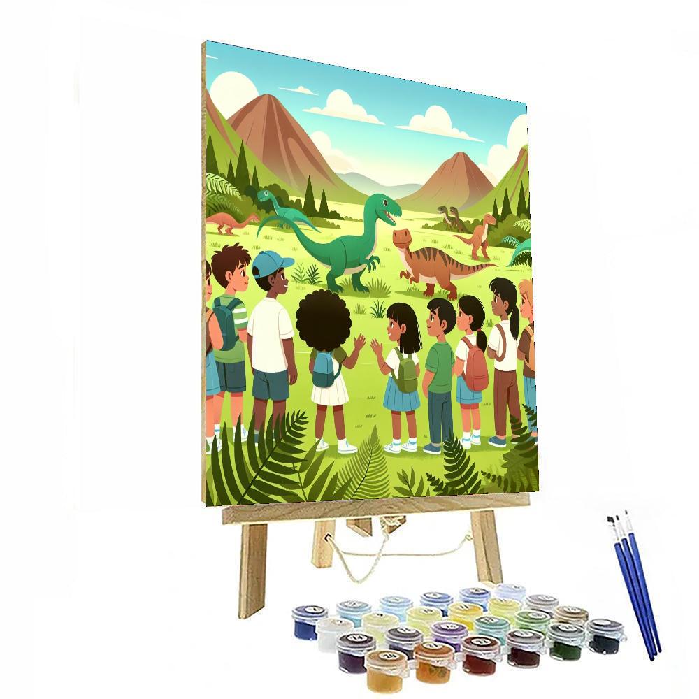 Dinosaur Valley Discovery Paint By Number