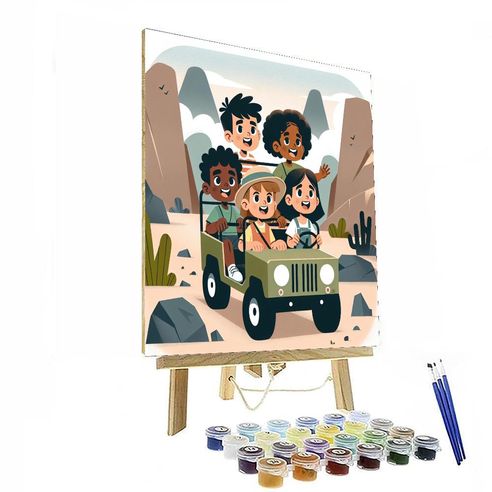 Rocky Road Rovers Paint By Color