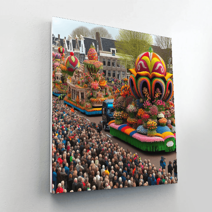 Bloemencorso Bollenstreek - Netherlands Paint By Numbers Kits