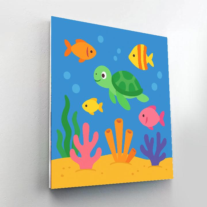 Ocean Friends - Underwater Expedition Paint By Number