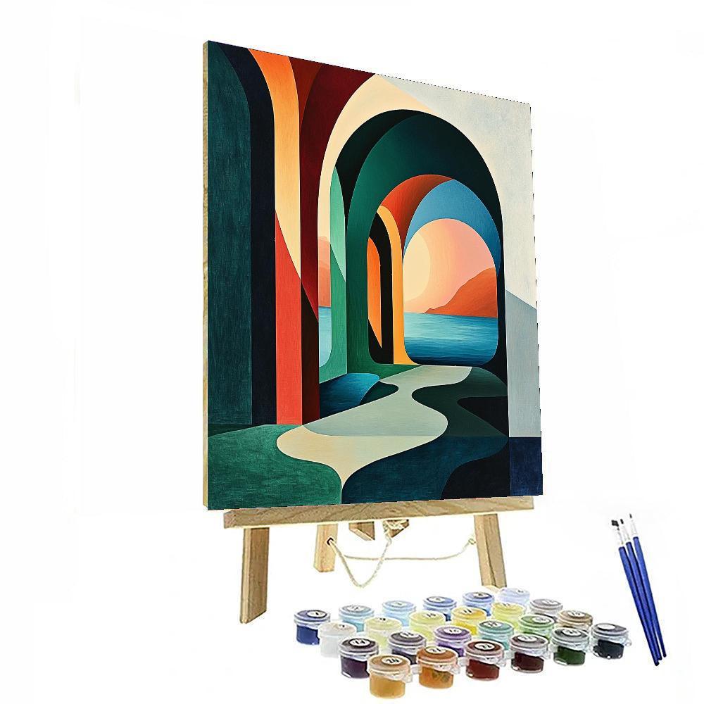 Caravaggio Inspired Sublime Equilibrium  DIY Paint By Numbers