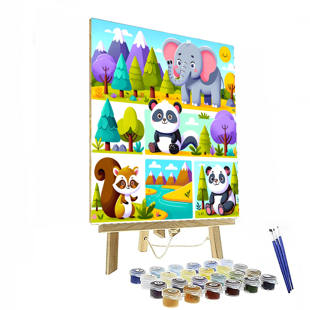 Animal Explorers Paint By Numbers