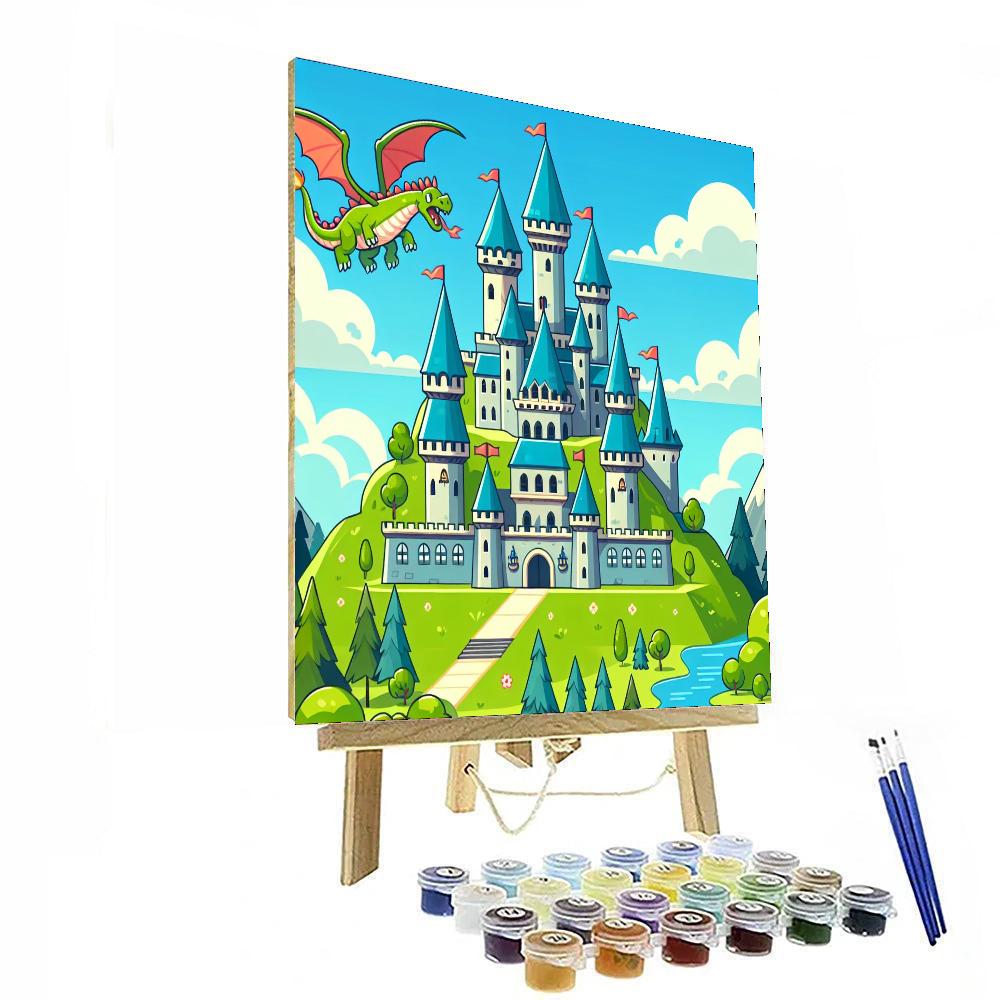 Kingdom Of Fantasy Adventures Paint By Number