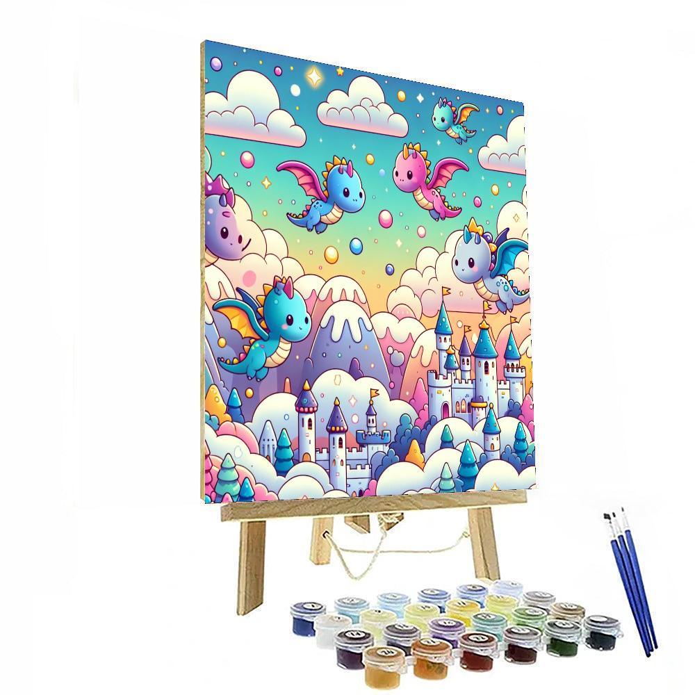 Dreamy Dragon Delight Paint By Number
