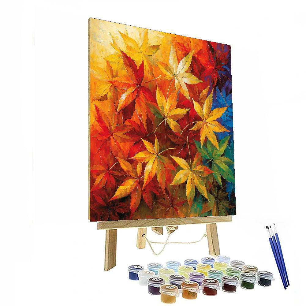 Edgar Degas Inspired Serenade Of Autumn  Painting By Numbers Kit