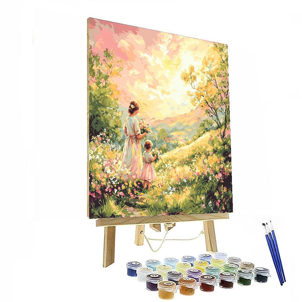 Blissful Meadow Morning Paint By Numbers Kits