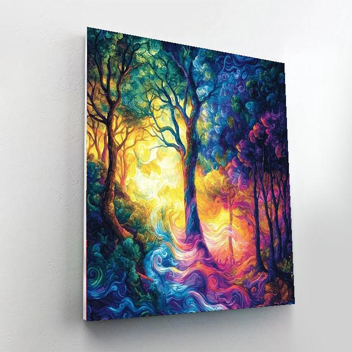 Michelangelo Inspired Mythical Beauty  Painting Number Kit