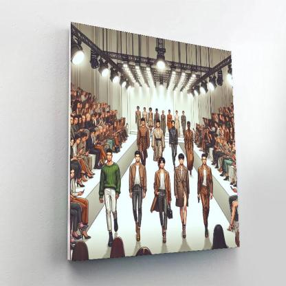 London Fashion Week - United Kingdom Number Painting