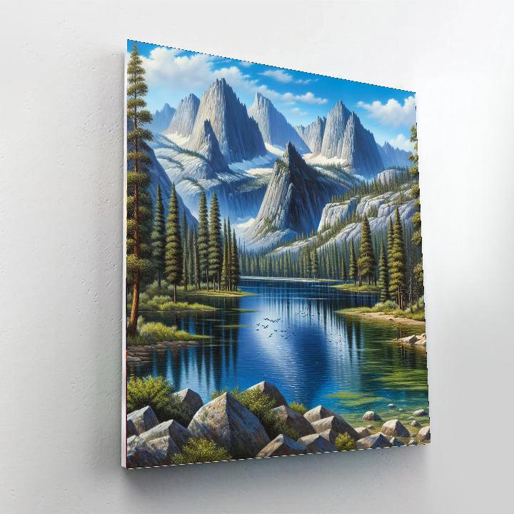 Wilderness Sanctuary DIY Paint By Numbers