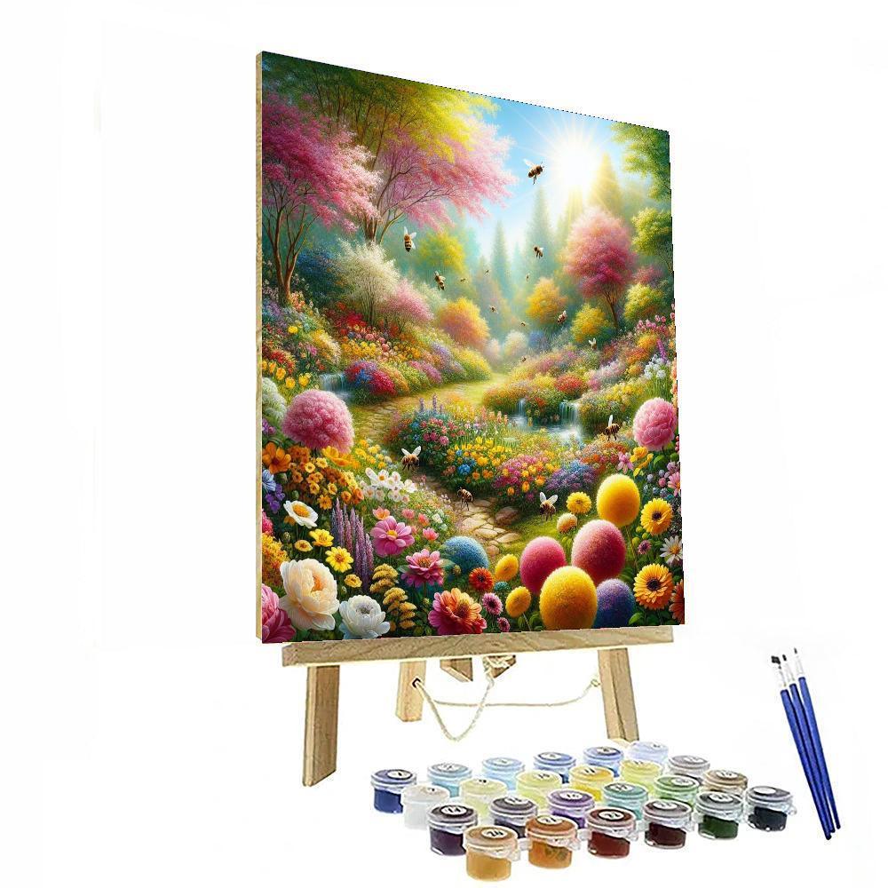 Springtime Blooms Awakening Paint By Numbers Kits