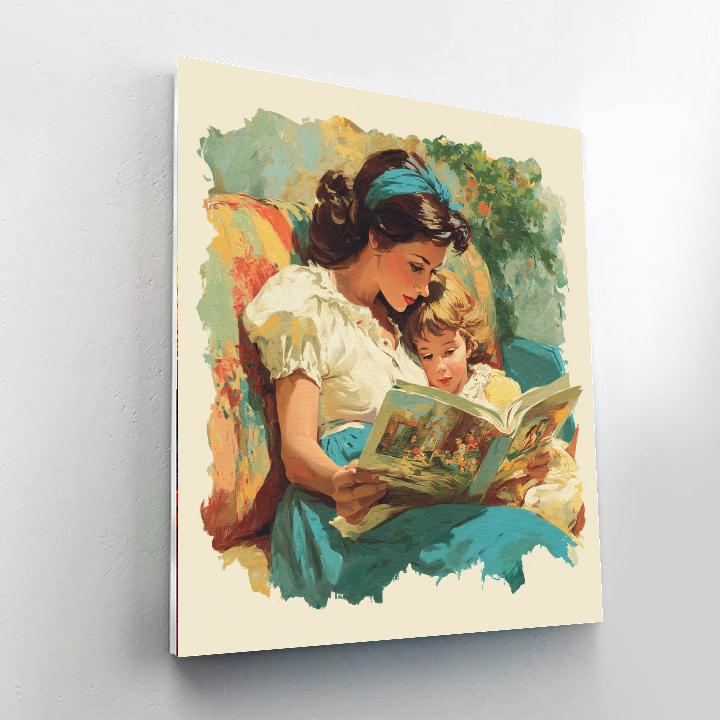 A Love For Books Paint By Color