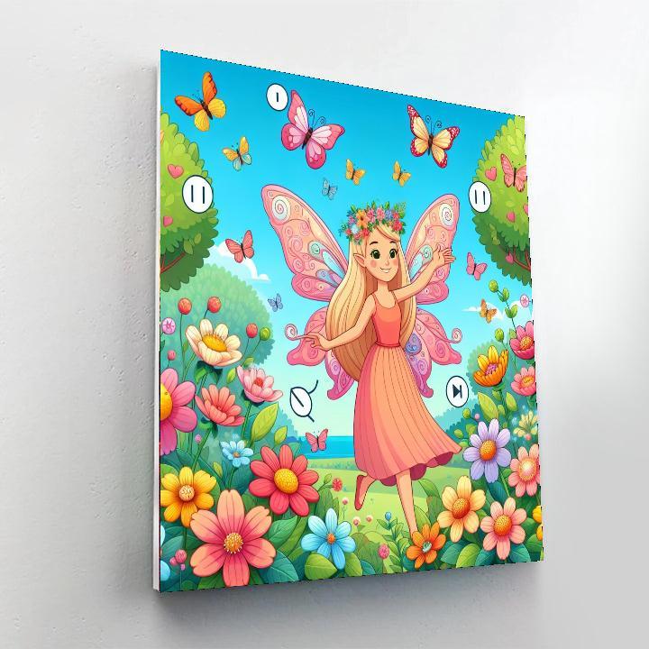 Enchanting Garden Fairy Paint By Numbers Kits