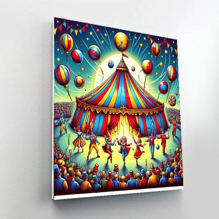 Circus Of Dreams Paint By Number