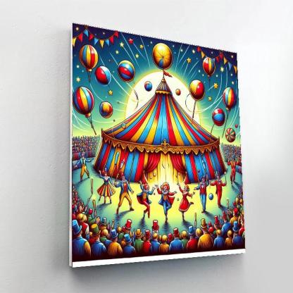 Circus Of Dreams Paint By Number