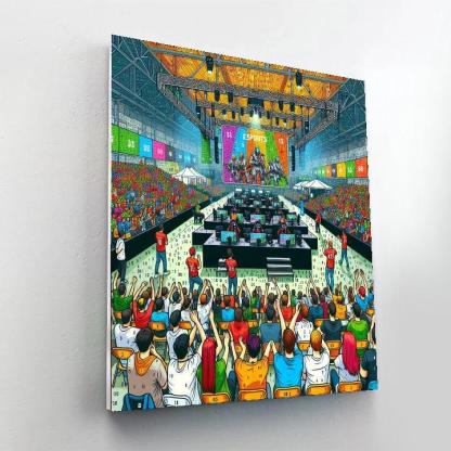 Dreamhack - Sweden Paint By Numbers Art