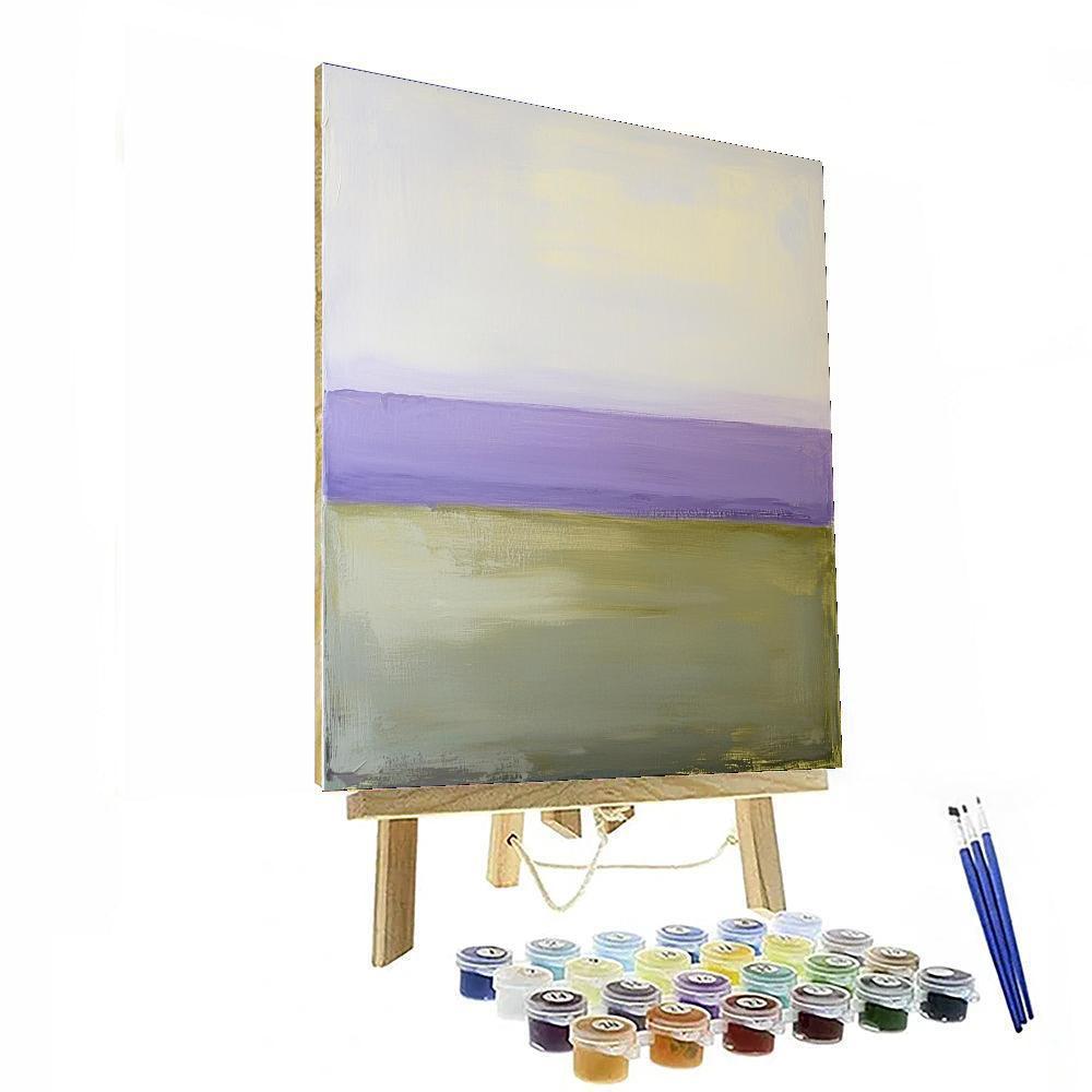 Mark Rothko Inspired Ethereal Harmonies  Painting Number Kit