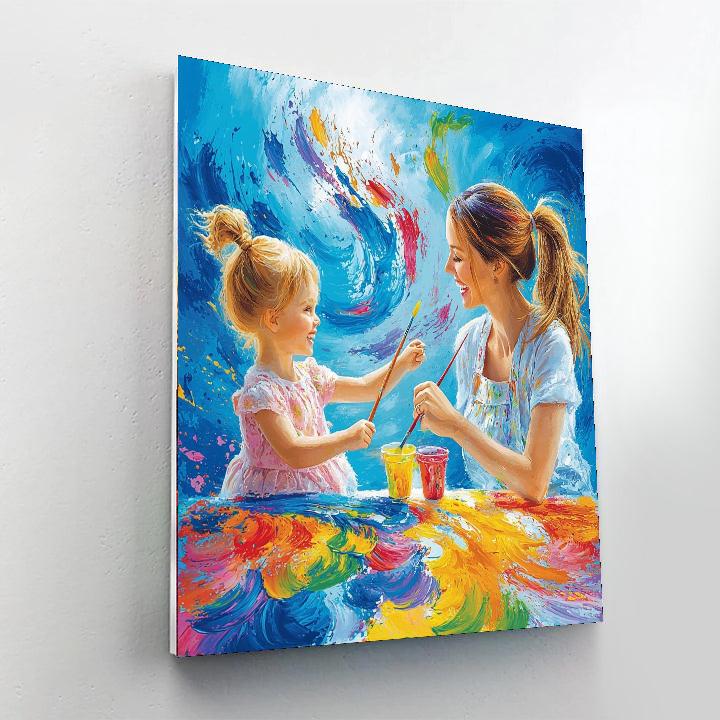 Colorful Memories Number Painting