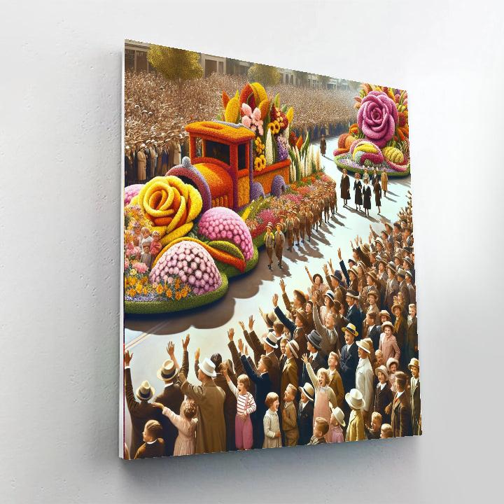 The Carnival Of Flowers Paint By Numbers Kits