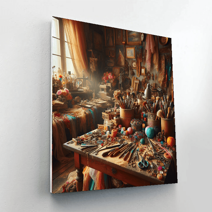 Artisan's Corner Number Painting