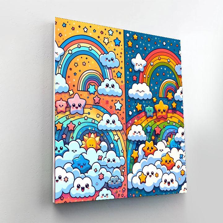 Sweet Dreams With Dreamy Creatures Painting By Numbers Kit