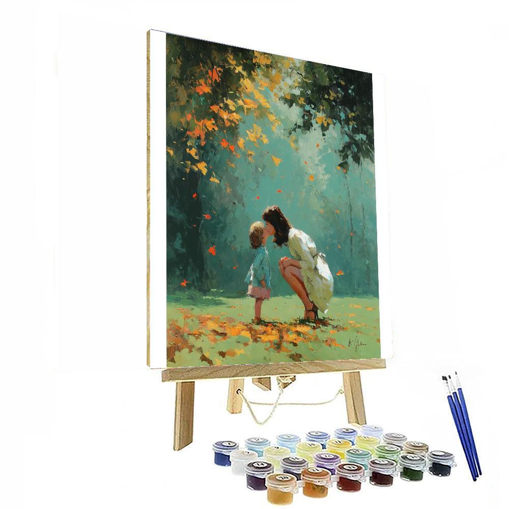 Kisses In The Park Paint By Numbers Kits