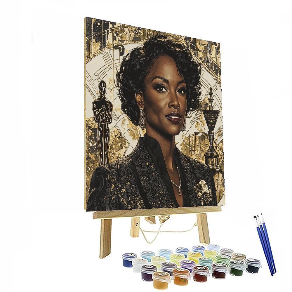 Viola Davis: The Unstoppable Force Of Authenticity Numbered Painting Kits