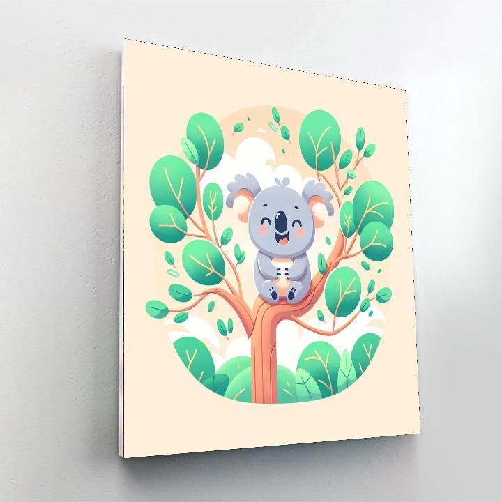 Adventurous Koala Paint By Number