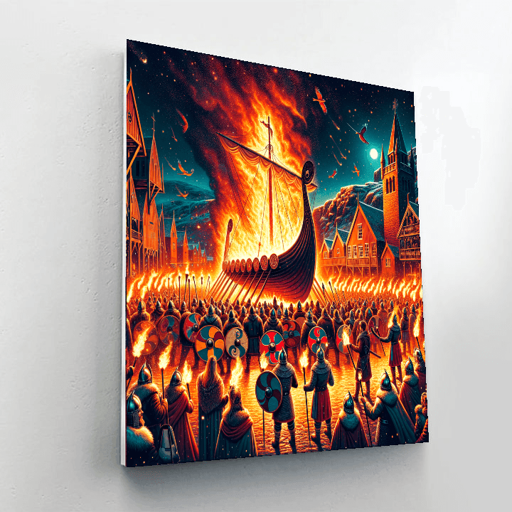 Up Helly Aa - Lerwick Paint By Color