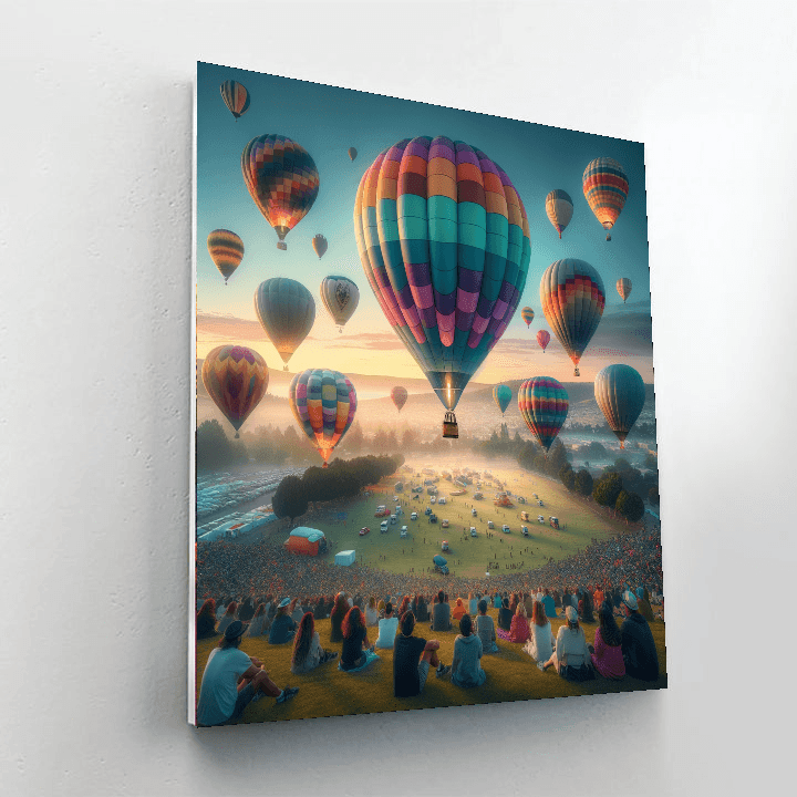 Bristol Balloon Fiesta - Uk Paint By Number
