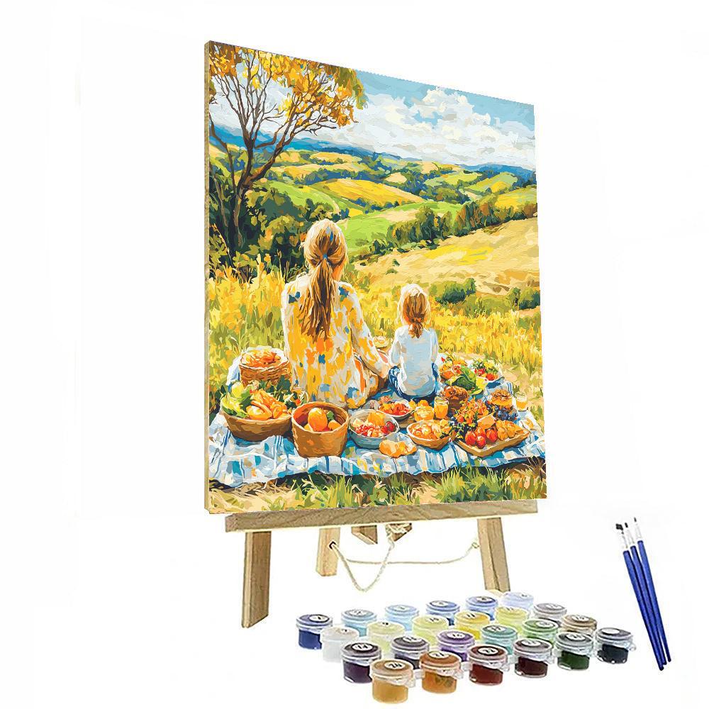 Picnic In The Sun Paint By Number