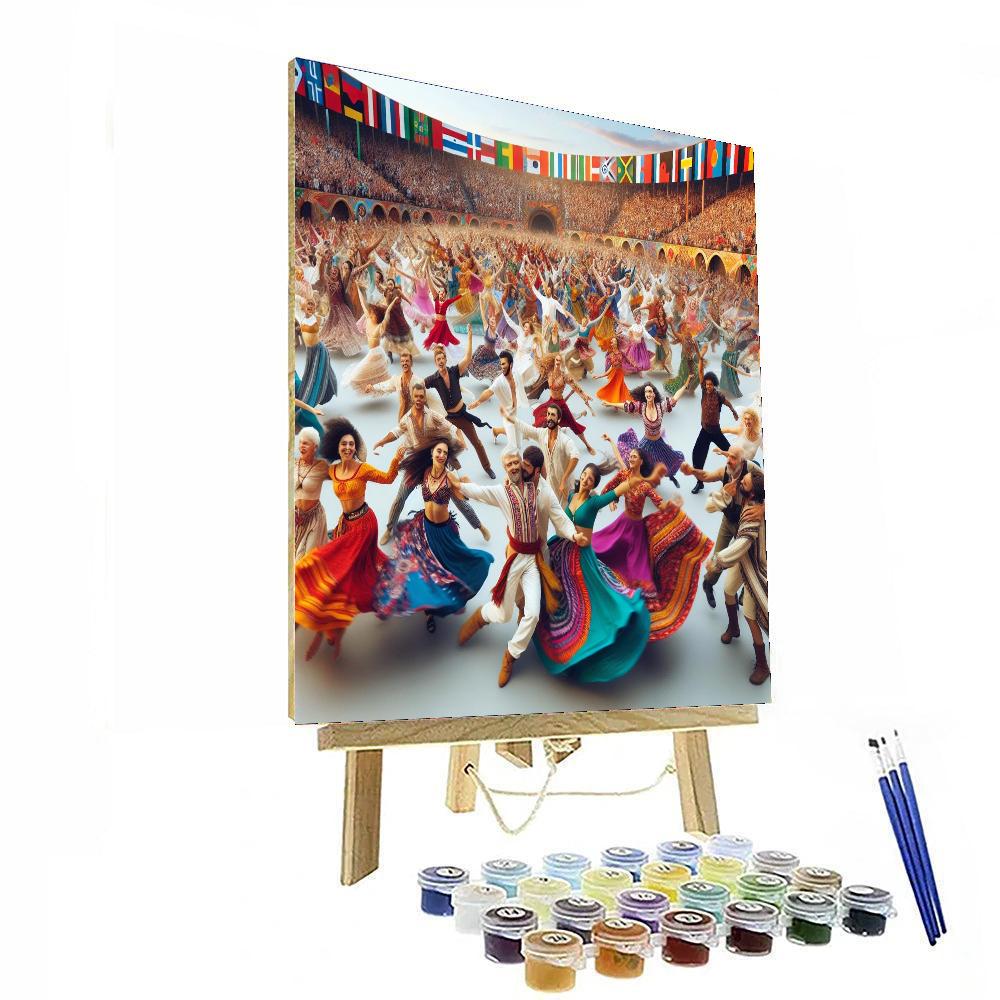 World Dance Day - International Painting Number Kit