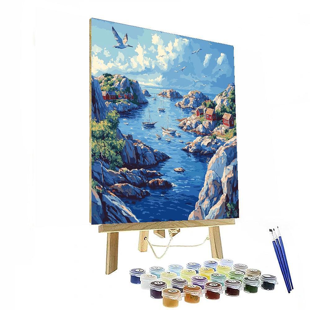 Fjällbacka Archipelago - Fjällbacka Paint By Numbers
