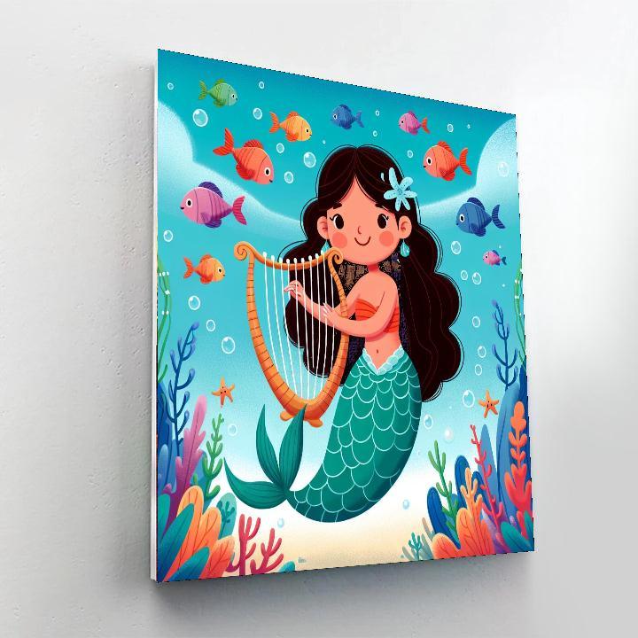Mermaid Melody Moments Paint By Color