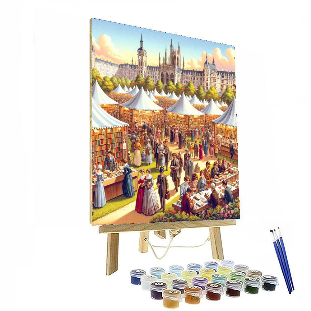 Edinburgh Book Festival Number Painting