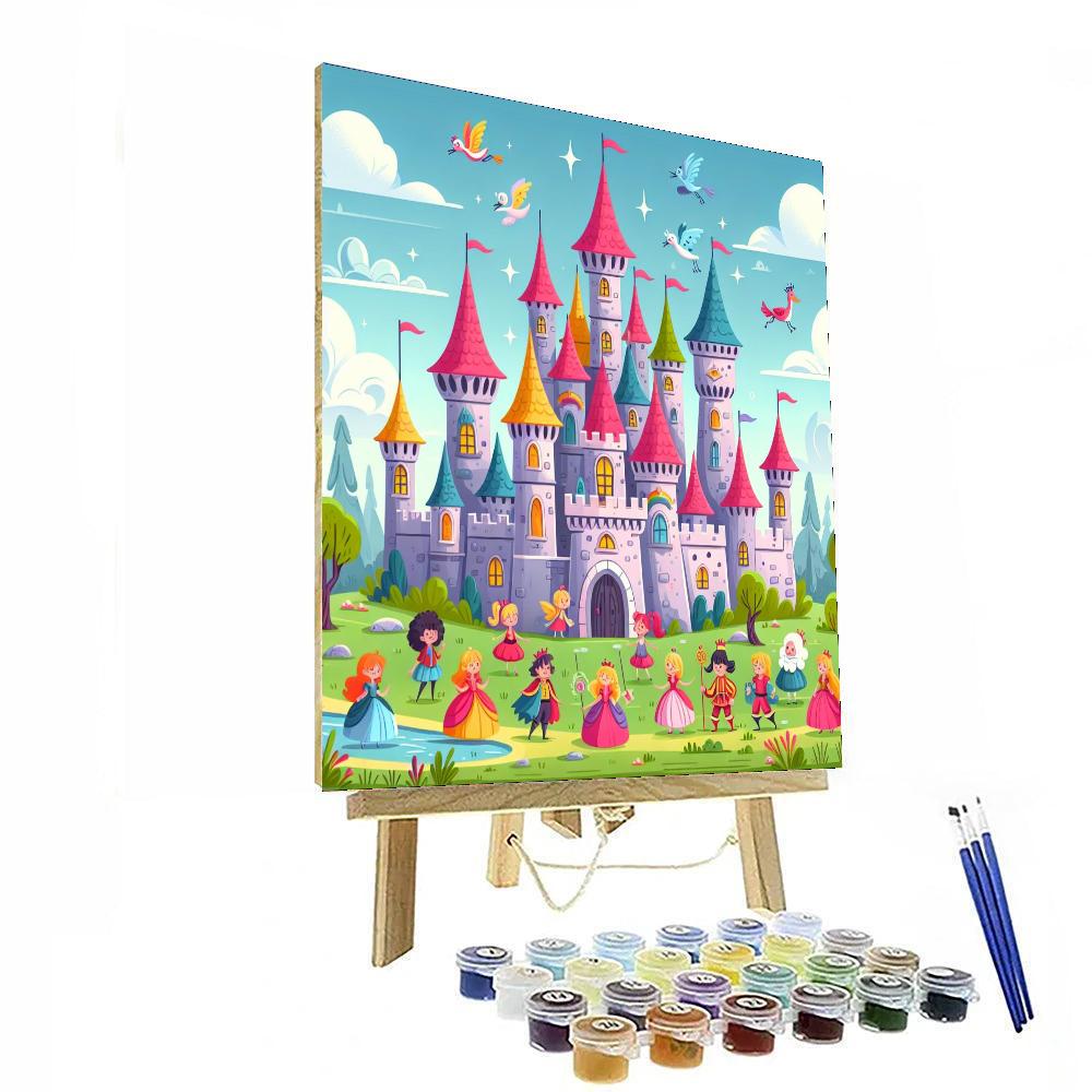 Storybook Castle Numbered Painting Kits