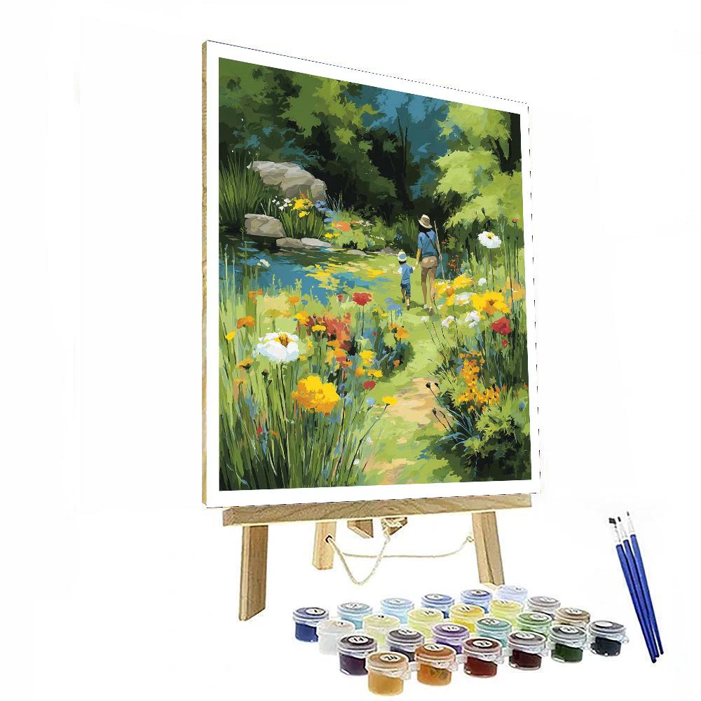 Mom's Secret Garden Paint By Numbers Kits