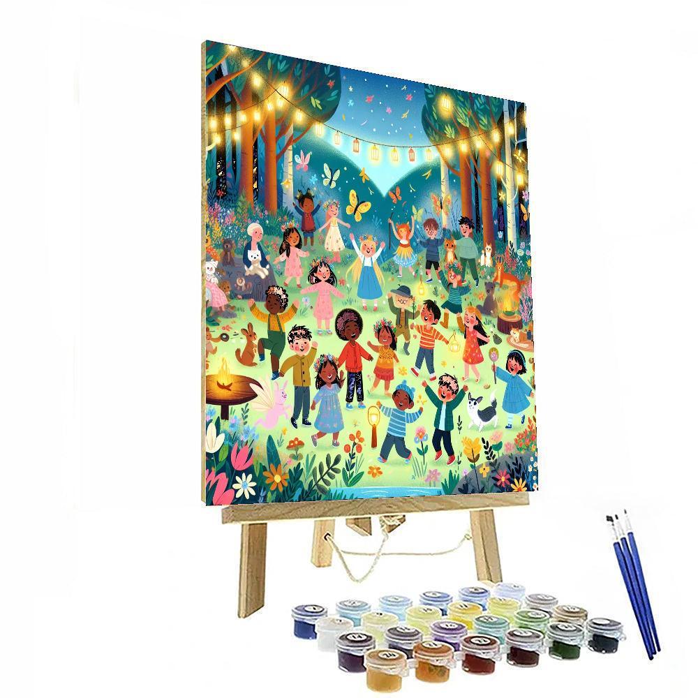 Enchanted Enclave Celebration Numbered Painting Kits